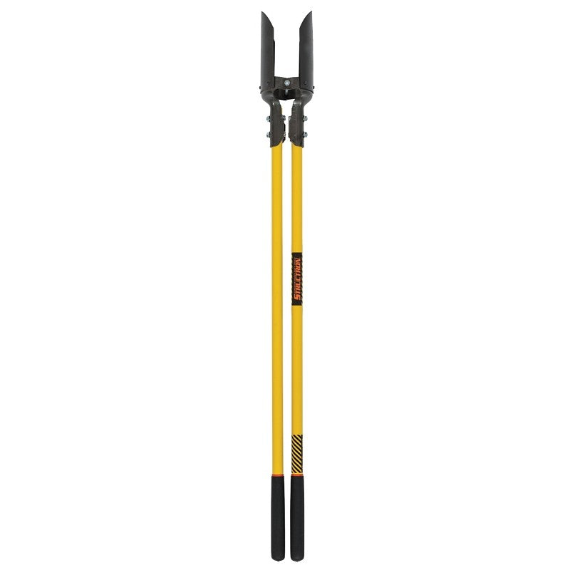 Structron S600 Power Series 21210 Post Hole Digger, Steel Blade, Fiberglass Handle, Cushion-Grip Handle, 59 in OAL