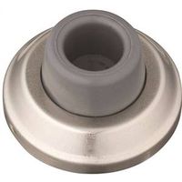 Concave Wall Door Stop 2-1/2 Inch Satin Nickel