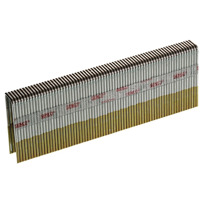 Senco N17BAB Wire Staple, 7/16 in W Crown, 1-1/2 in L Leg, 16, Galvanized