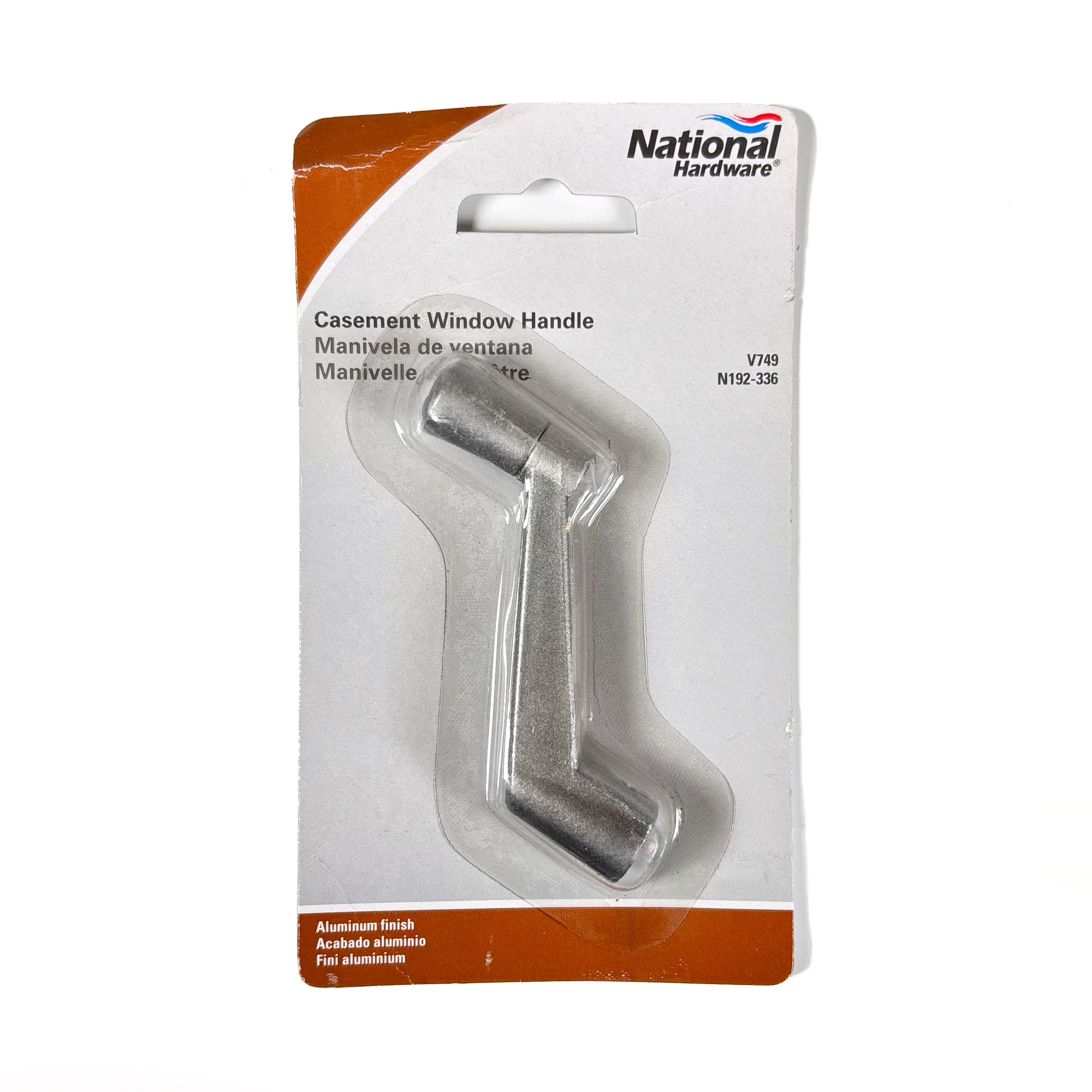 Casement Window Handle Aluminum Finish (POS)