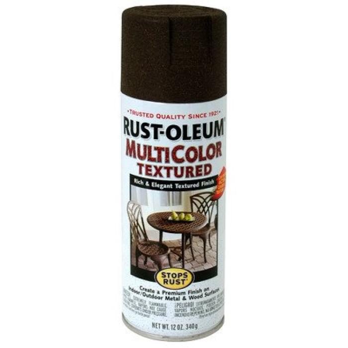 Rust-Oleum 223523 Spray Paint Textures, Textured, Autumn Brown, 12 oz, Can