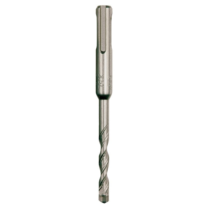 Bosch Bulldog HCFC2040 Hammer Drill Bit, 1/4 in Dia, 4 in OAL, Variable Flute, 2-Flute, 25/64 in Dia Shank