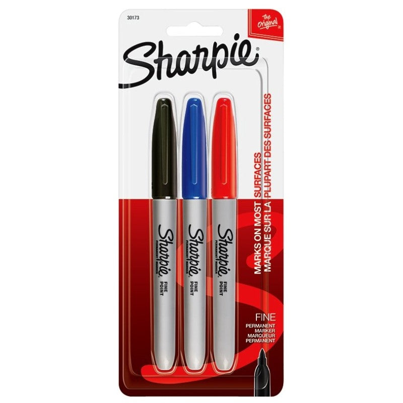 Sharpie 30173 Permanent Marker, Assorted Lead/Tip