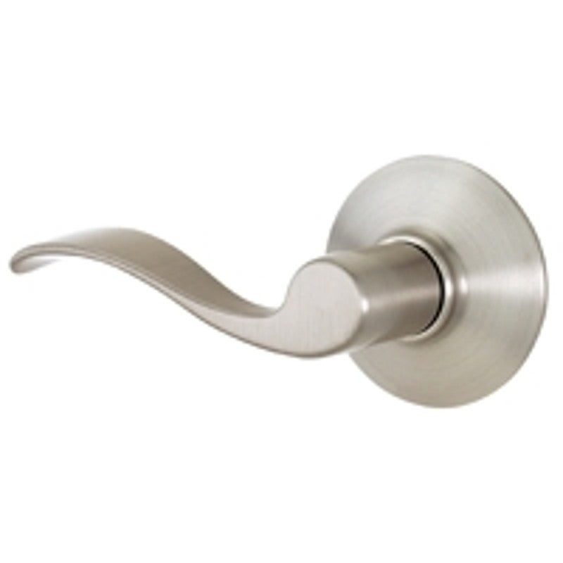 Schlage F Series F170VACC619LH Left Hand Dummy Lever, Mechanical Lock, Metal, Satin Nickel, Residential, Left Hand