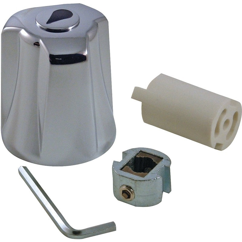 Danco 80020 Faucet Handle, Canopy, Large Windsor, Specifications: 2-1/4 in OD, For: Two Handle Tub and Shower Faucets