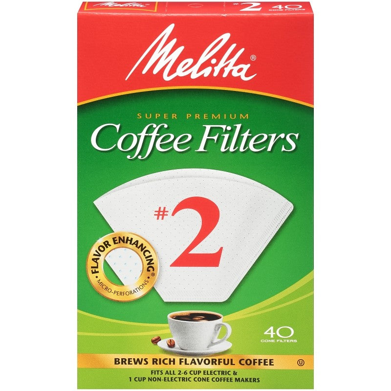 Melitta 622702 Coffee Filter, White