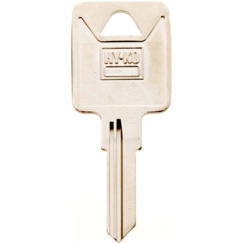 Hy-Ko 11010TM2 Key Blank, Brass, Nickel, For: Trimark Cabinet, House Locks and Padlocks, TM2 Key Number (Pack of 10)