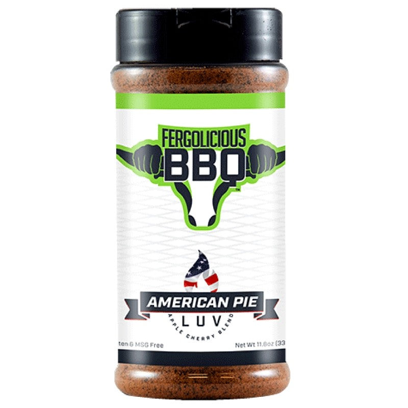 Fergolicious Bbq OW74225 BBQ Rub, American Pie LUV, 11.8 oz Bottle