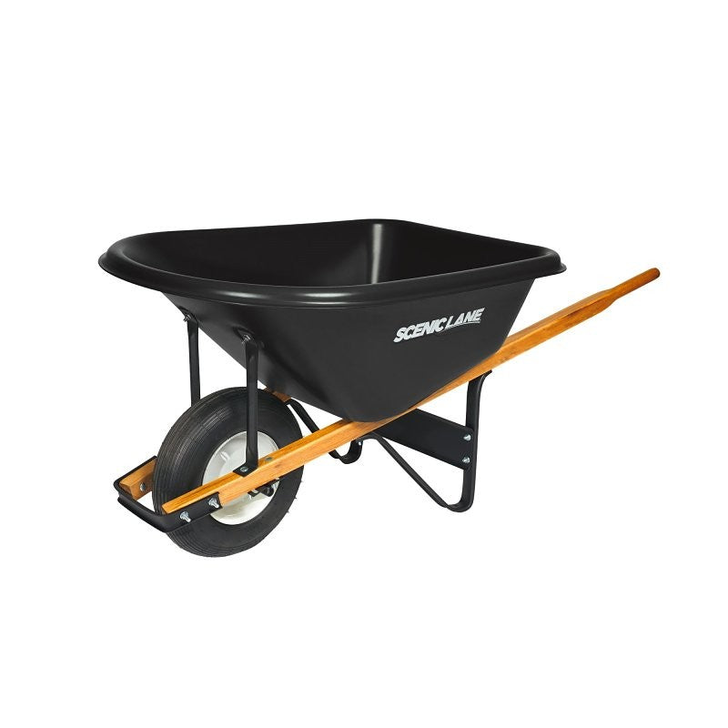 WHEELBARROW FULL HD GRN 6CUFT