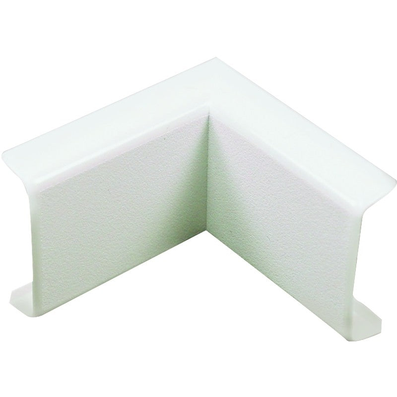 Wiremold NMW7 Wireway Inside Elbow, Non-Metallic, Plastic, White