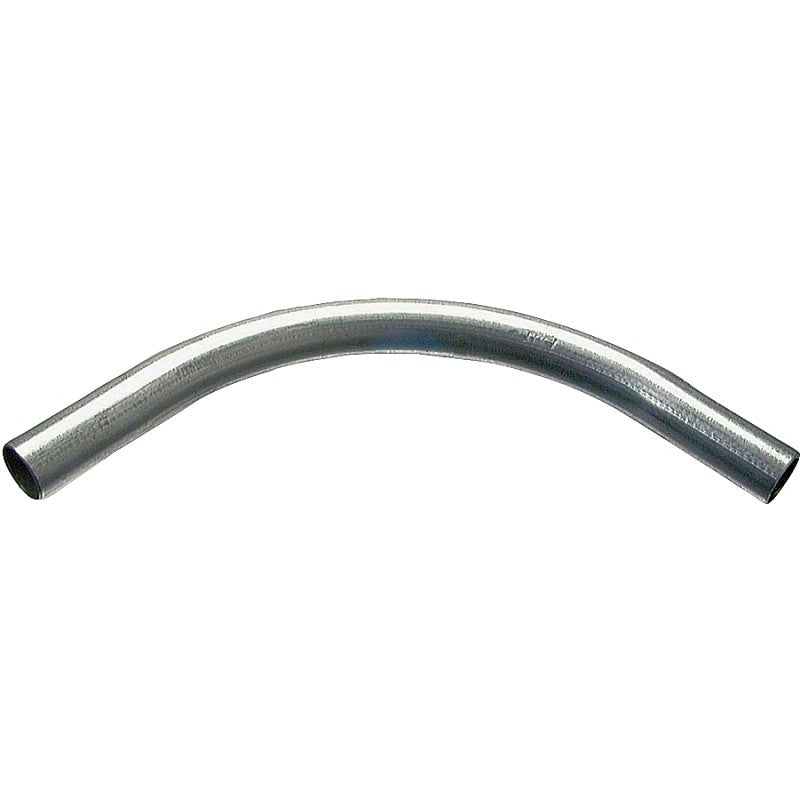 Halex 64415 EMT Elbow, 90 deg Angle, 1-1/2 in, Steel, Galvanized