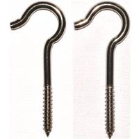 Stainless Steel Ceiling Hooks 4-15/16 Inch #0 Pack Of 2