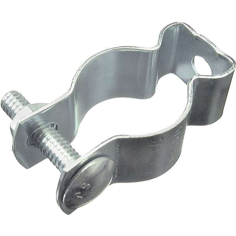 Halex 67800B Conduit Hanger, 1/2 in, Steel, Zinc-Plated