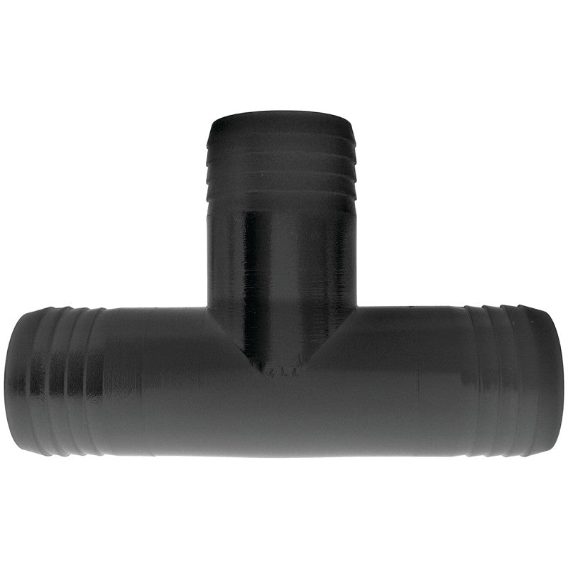 Green Leaf T200P Hose Adapter Tee, 2 in, Hose Barb, Polypropylene, Black
