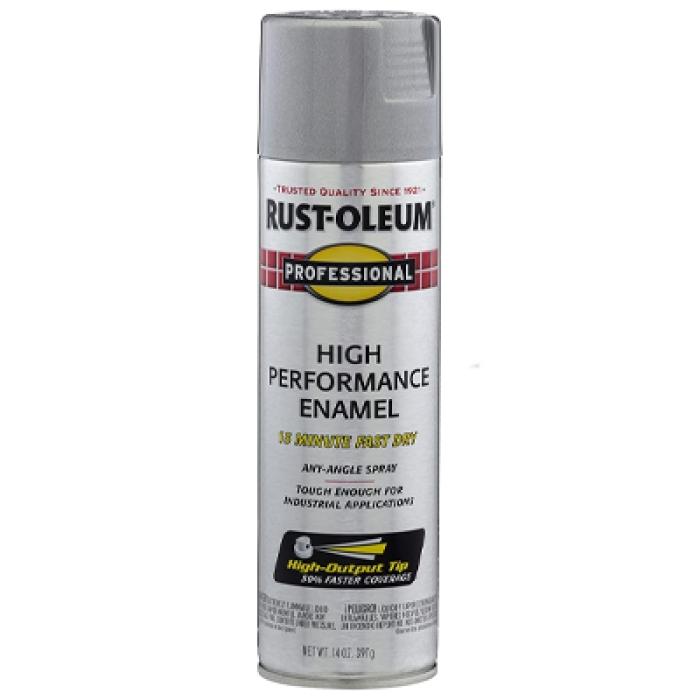 Rust-Oleum 7515838 Enamel Spray Paint, Gloss, Aluminum, 14 oz, Can