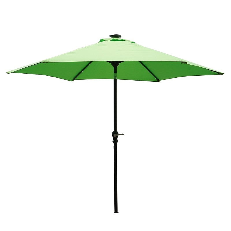 Seasonal Trends 59489 Tilt Umbrella, 92.9 in H, 107.9 in W Canopy, 107.9 in L Canopy, Round Canopy, Steel Frame