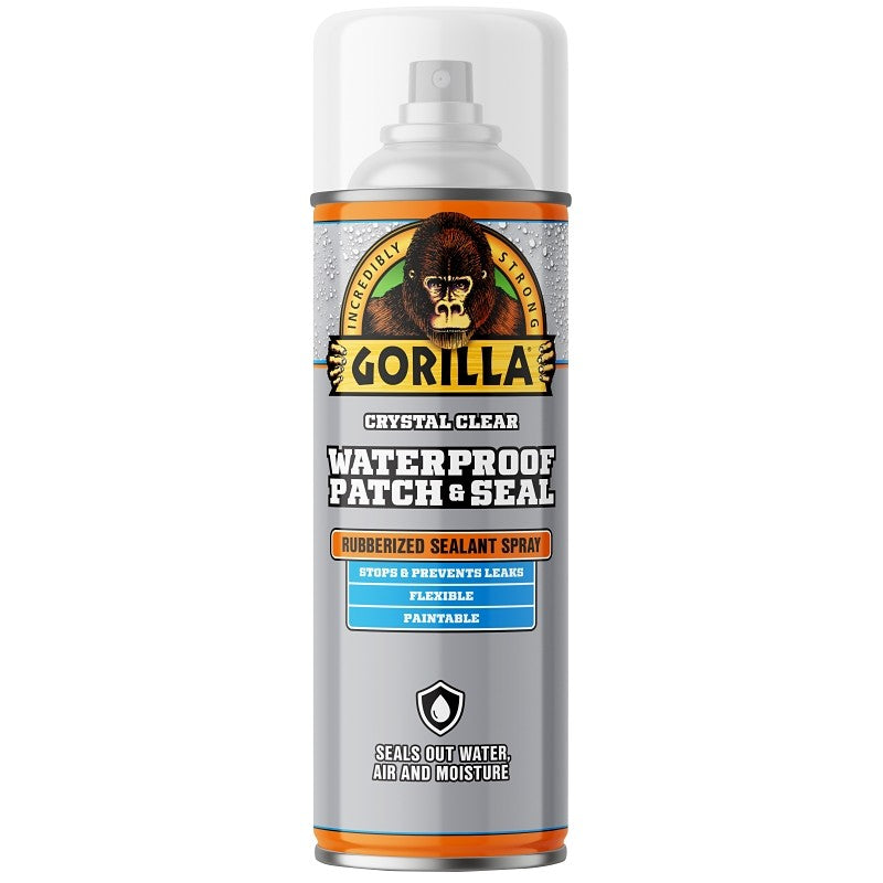 Gorilla 104056 Rubberized Spray Coating, Waterproof, Clear, 14 oz (Pack of 6)
