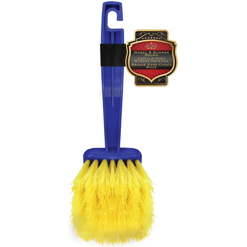 SM Arnold SELECT 25-610 Wheel and Bumper Brush, 2 in L Trim, 9-1/2 in OAL, Polypropylene Trim, Plastic Handle