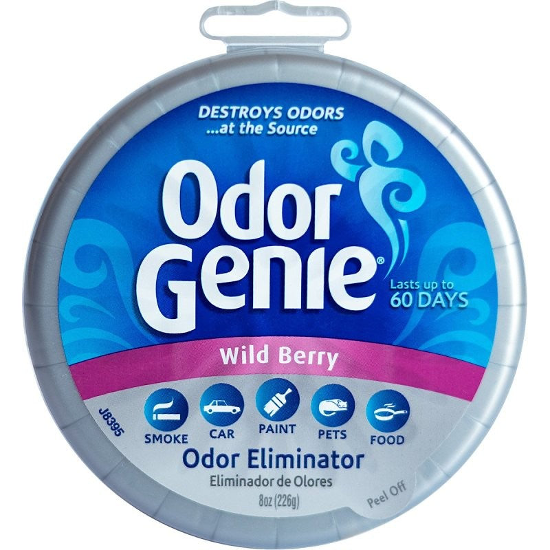 Odor Genie FG69H Odor Eliminator, 8 oz, Wildberry, 300 sq-ft Coverage Area