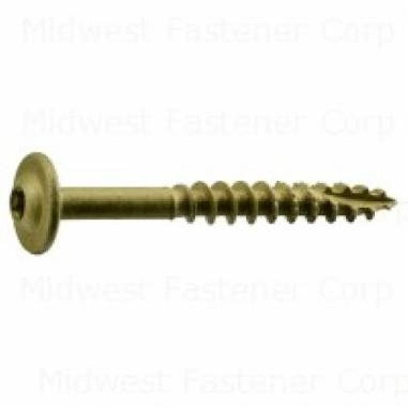 SaberDrive 52532 Lag Screw, 5/16 in Thread, 2-1/2 in L, Platinum, 50/PK