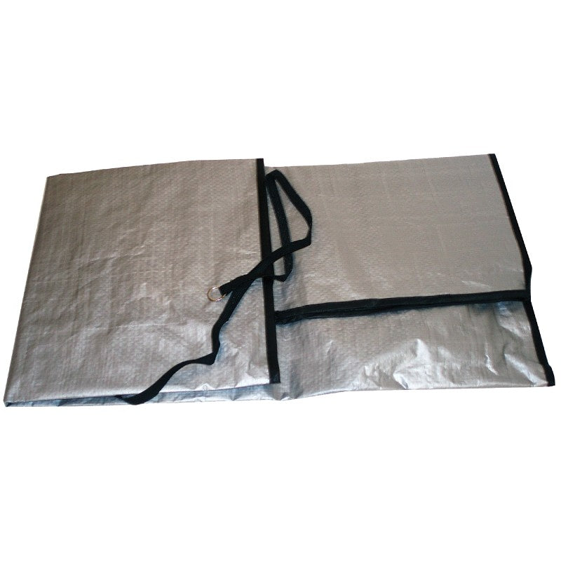 Frost King CC32XH Air Conditioner Cover, 34 in L, 34 in W, 9 mil Thick Material, Polyethylene, Silver