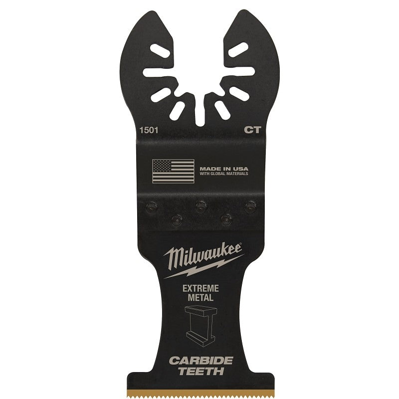 Milwaukee 49-25-1501 Blade, 1-3/8 in, Carbide/HCS/Titanium, 2 in D Cutting, 1/PK