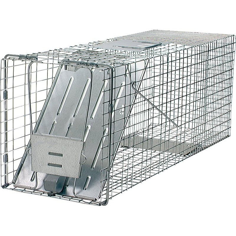 Havahart 1079 Animal Trap, 32 in L, 10 in W, 12 in H, Spring-Loaded Door