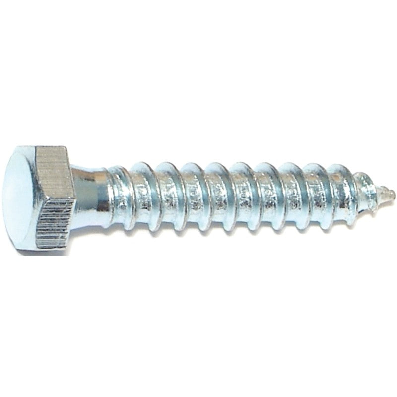 Midwest Fastener 01315 Lag Screw, 3/8 in Thread, 2 in OAL, Zinc