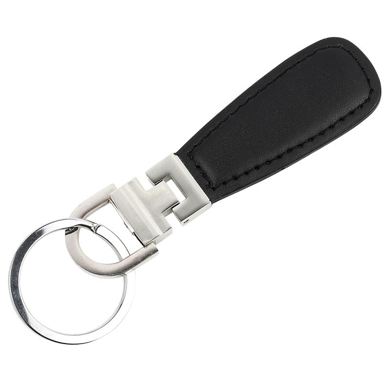 Hy-Ko 2GO Series KH483 Leatherette Key Ring, 1-1/8 in Ring (Pack of 5)
