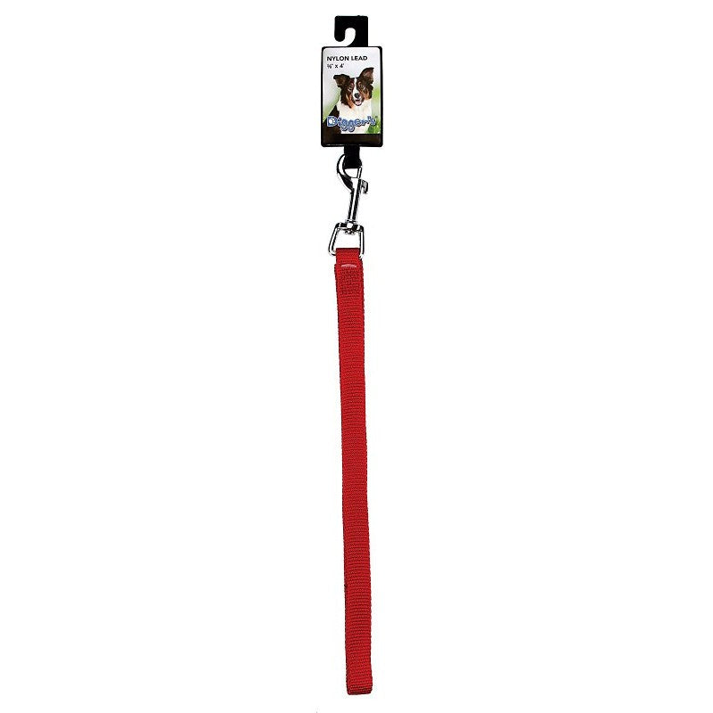 Digger's 2930001 Lead, 48 in L, 5/8 in W, Nylon Line, Red