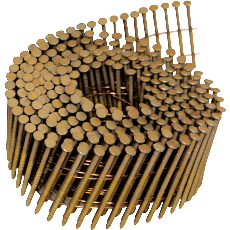 Bostitch C6R90BDG Siding Nail, 2 in L, Steel, Thickcoat, Ring Shank