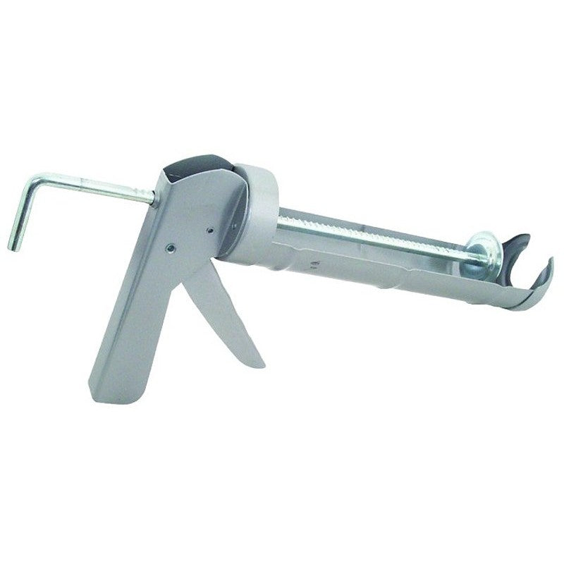 Newborn 77 Caulk Gun, Steel, 0.1 gal Cartridge, 12.81 in L