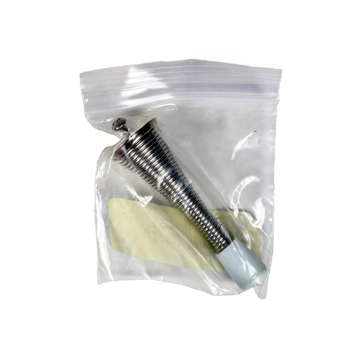 Heavy Duty Spring Door Stop 3 Inch Bright Nickel Chrome