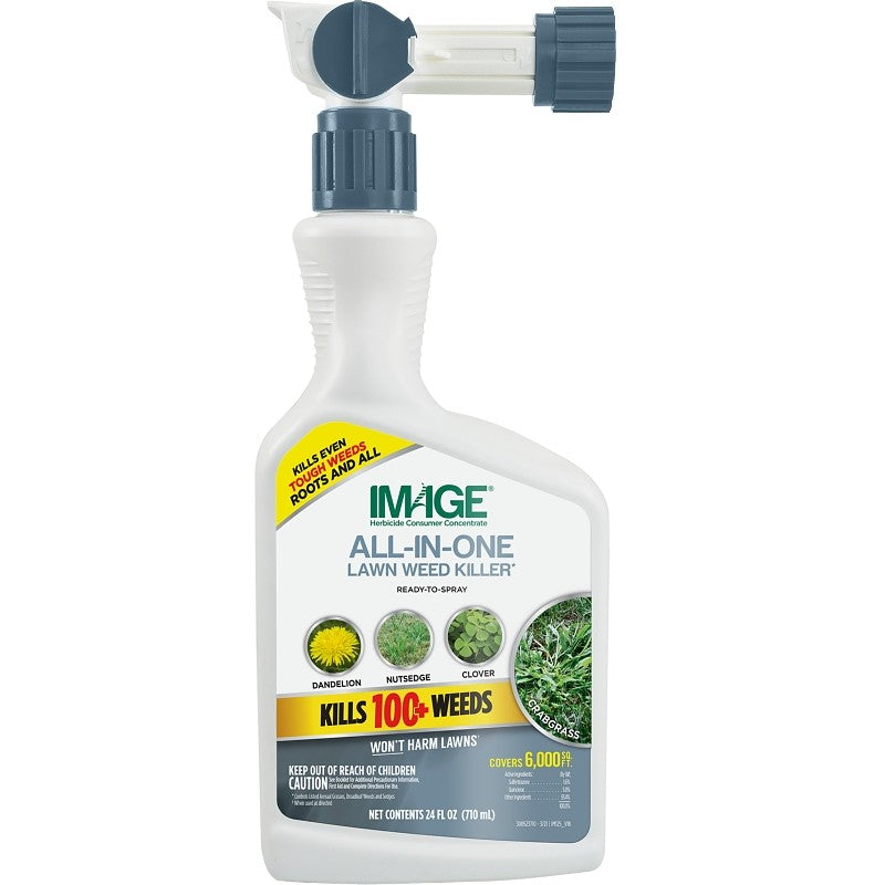 IMAGE 100523494 Weed Killer, Liquid, Amber, Spray Application, 24 oz, Mild Chemical
