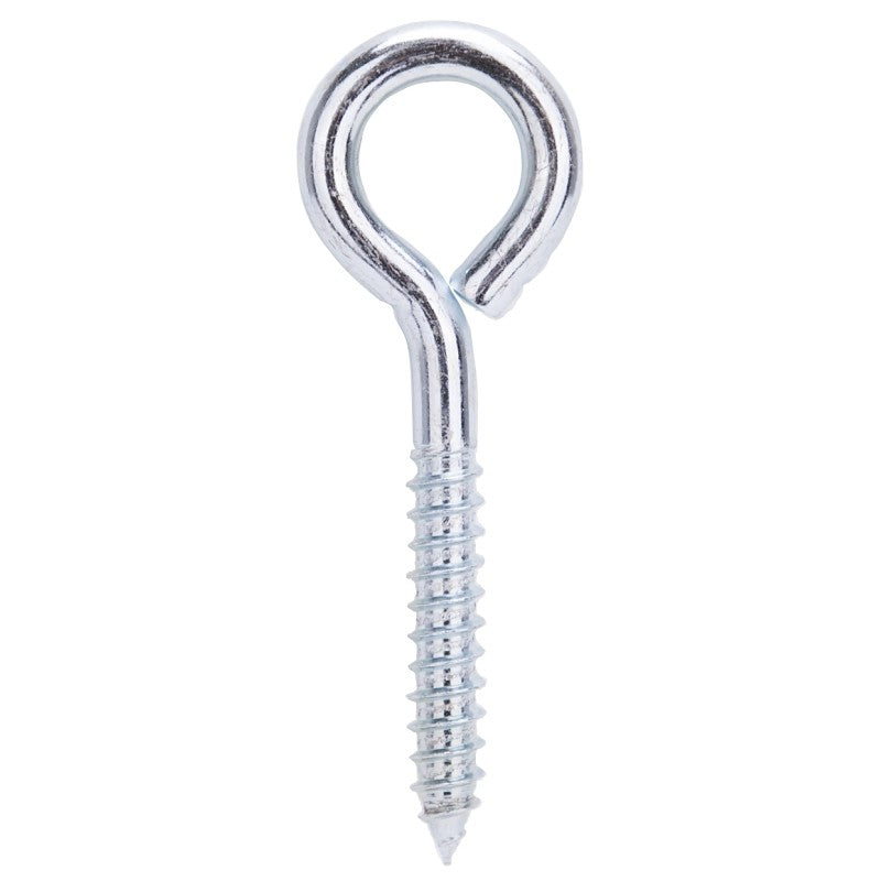 ProSource LR251 Lag Screw Eye, 9.4 mm Thread, Screw Thread, 2 in L Thread, 1-3/8 in Dia Eye, 305 lb Working Load, Steel (Pack of 10)