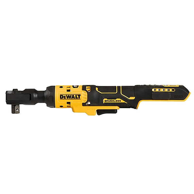 DEWALT ATOMIC COMPACT Series DCF512B Ratchet, Tool Only, 20 VDC, 1/2 in Drive, Square Drive, 250 rpm Speed