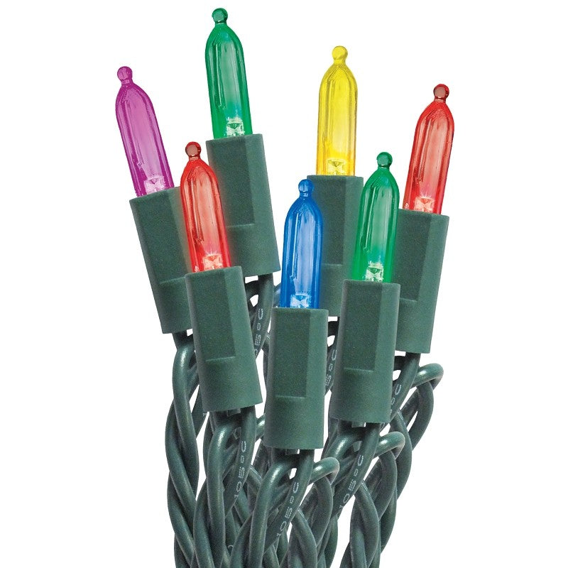 Santas Forest 27550 LED Micro Mini String Lights, Multi-Color, 50 ct