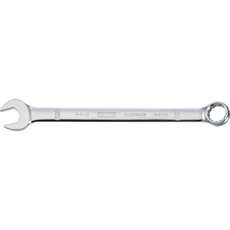 DEWALT DWMT75185OSP Combination Wrench, SAE, 1-1/16 in Head, 14-3/4 in L, 12-Point, Chrome, Comfort-Grip Handle
