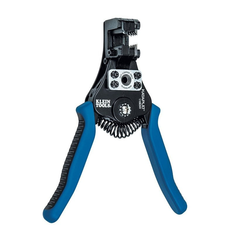 Klein Tools Katapult Series 11063W Wire Stripper/Cutter, 8 to 20, 10 to 22 AWG Cutting Capacity, 6.594 in OAL