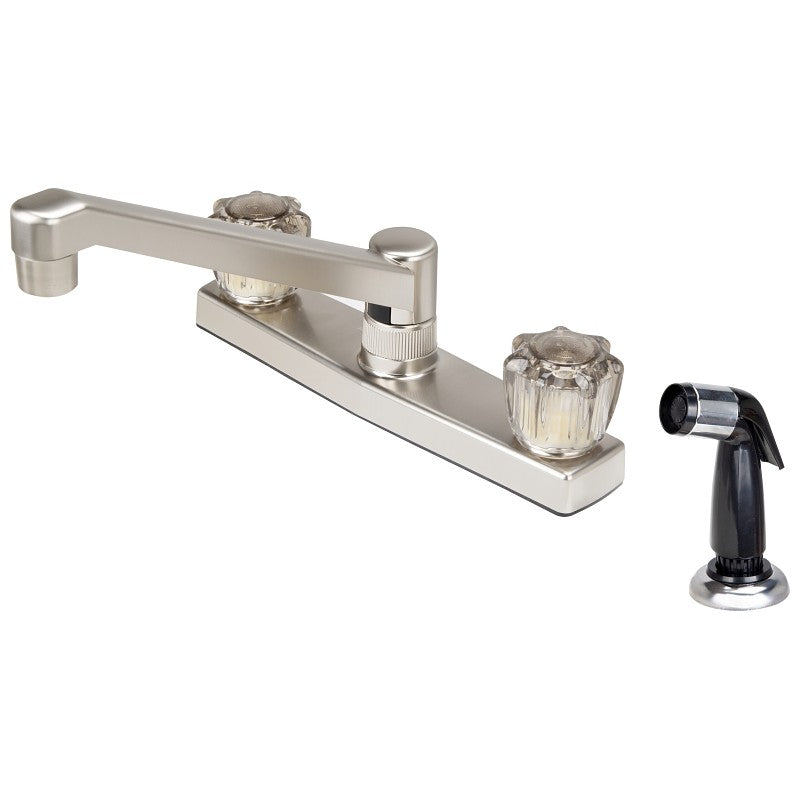 Boston Harbor JY8201SBN Kitchen Faucet, 1.8 gpm, 2-Handle, Brushed Nickel