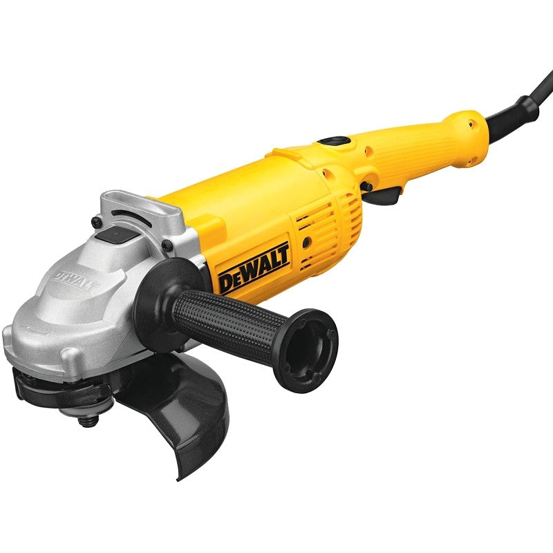 DEWALT DWE4517 Series Angle Grinder, Includes: 7 in Guard and 2-Position Side Handle, 15 A, 5/8-11 Spindle
