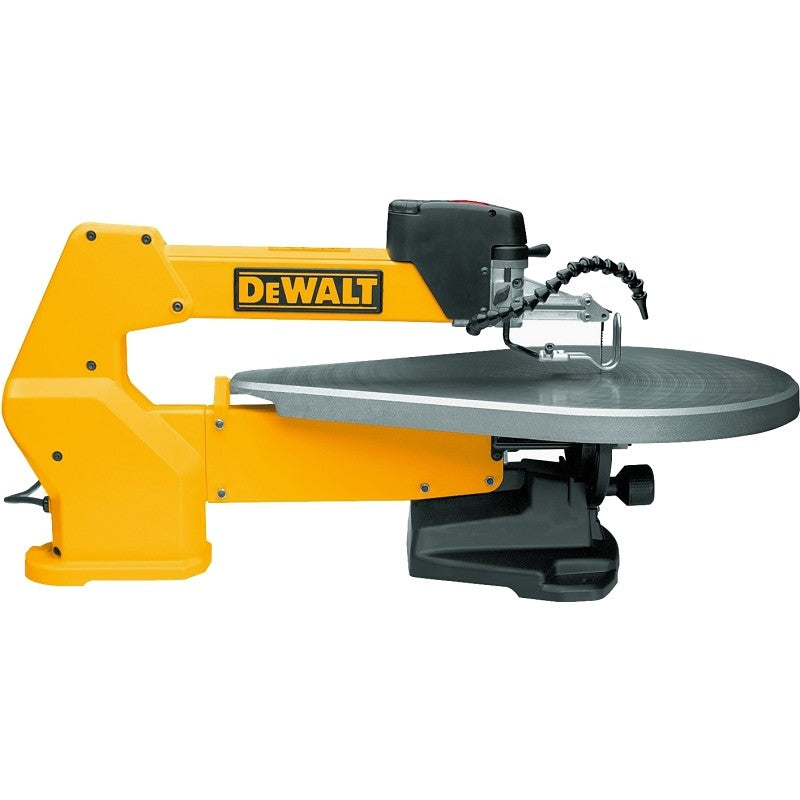 DEWALT DW788 Scroll Saw, 120 V, 1.3 A, 5 in L Blade, 13/16 in Cutting Capacity, 400 to 1750 spm, 3/4 in L Stroke