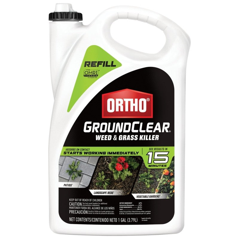 Ortho 4613504 Weed and Grass Killer, Liquid, Refill Application, 1 gal Jug