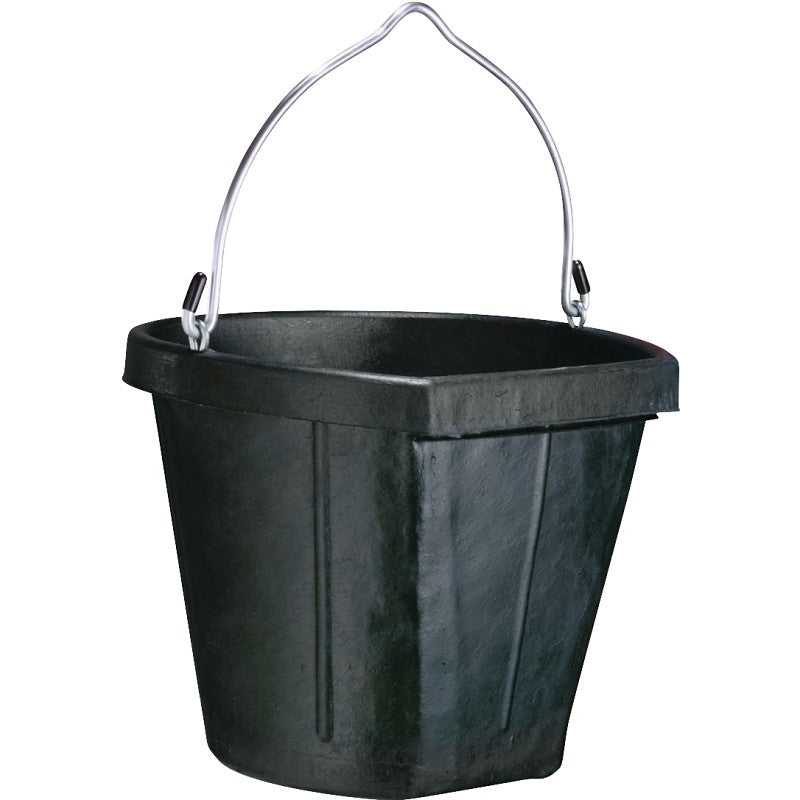 Fortex-Fortiflex B600-18 Bucket, Fortalloy Rubber/HDPE, Black