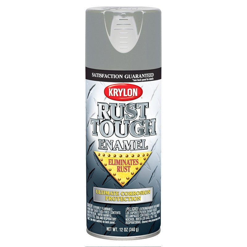 Krylon K09205007 Preventative Primer, 25 sq-ft Coverage Area, Gray, 12 oz