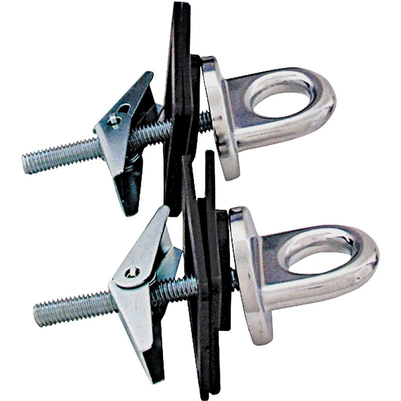 ProSource RT70557 Anchor Bolt, Heavy-Duty, Steel, Zinc, Rubber, Chrome, For: Truck Bed