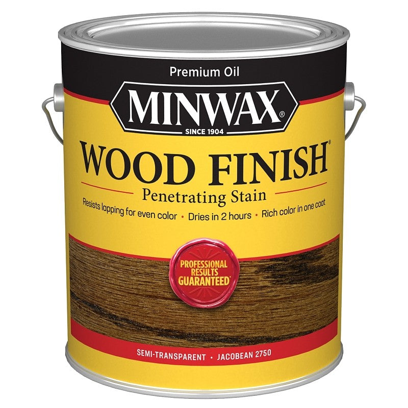 Minwax 71014000 Wood Stain, Oil Base, Jacobean, Liquid, 1 gal, Can (Pack of 2)