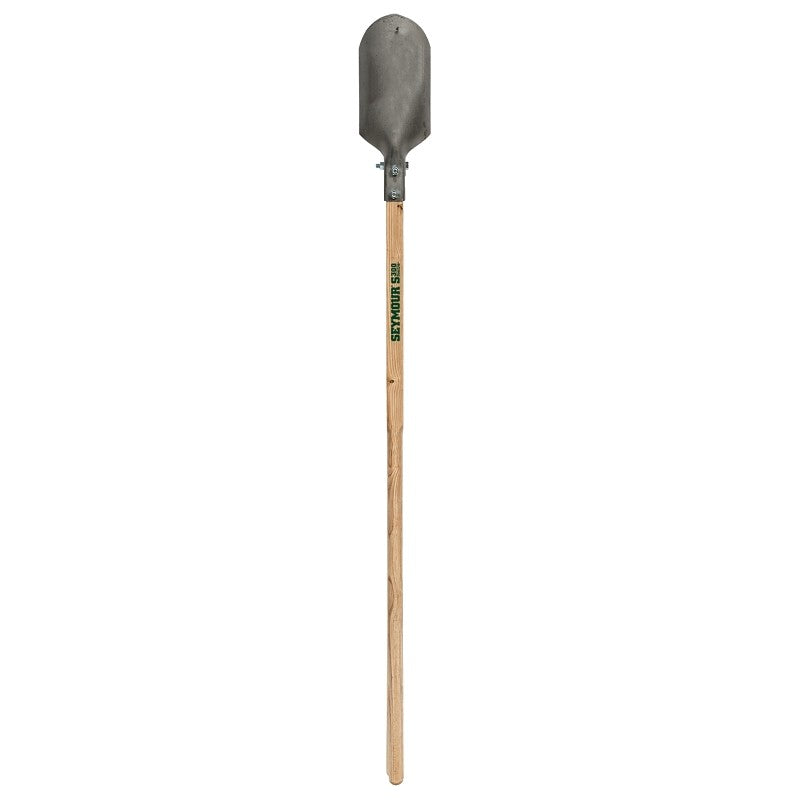 Seymour 21060 Non-Sharpened Post Hole Digger, Steel Blade, Hardwood Handle, 50 in OAL