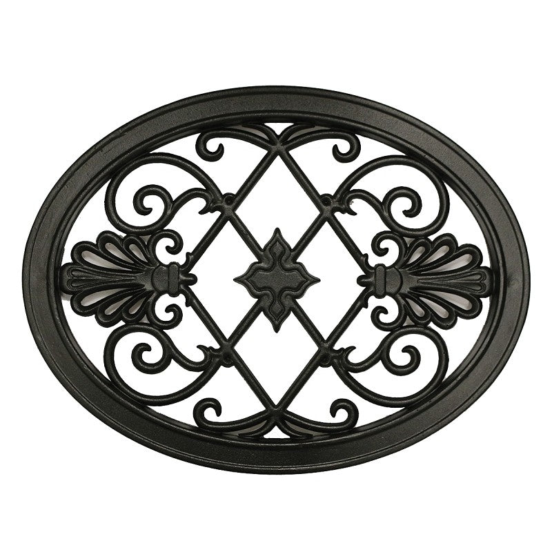 INSERT GATE OVAL BLK 13X17IN