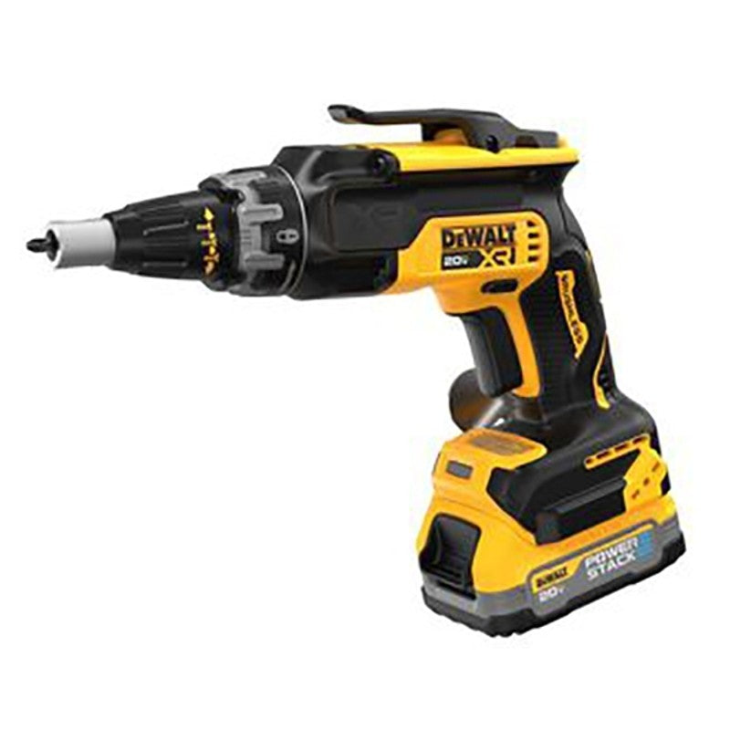 DEWALT DCF630E1 Drywall Screw Gun Kit, Battery Included, 1.7 Ah, Keyless Chuck, Includes: Charger